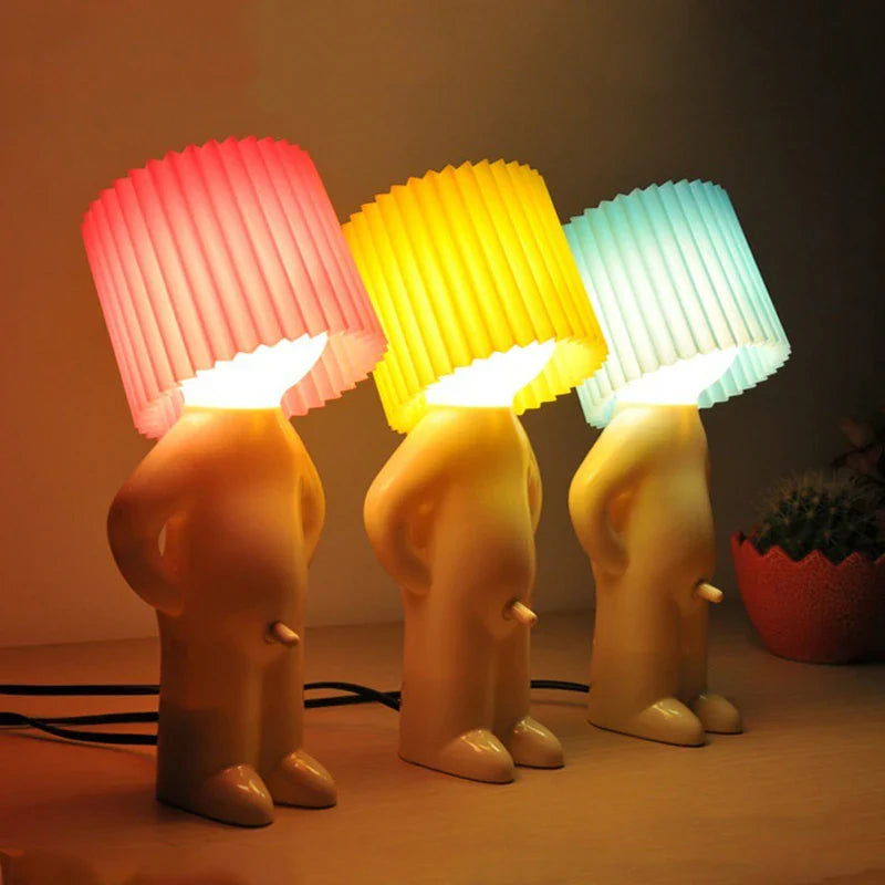Lamp nachtkastje met matglas – Diffuus licht