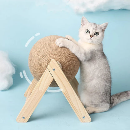 Design krabpaal met speelelementen – Voor slimme katten