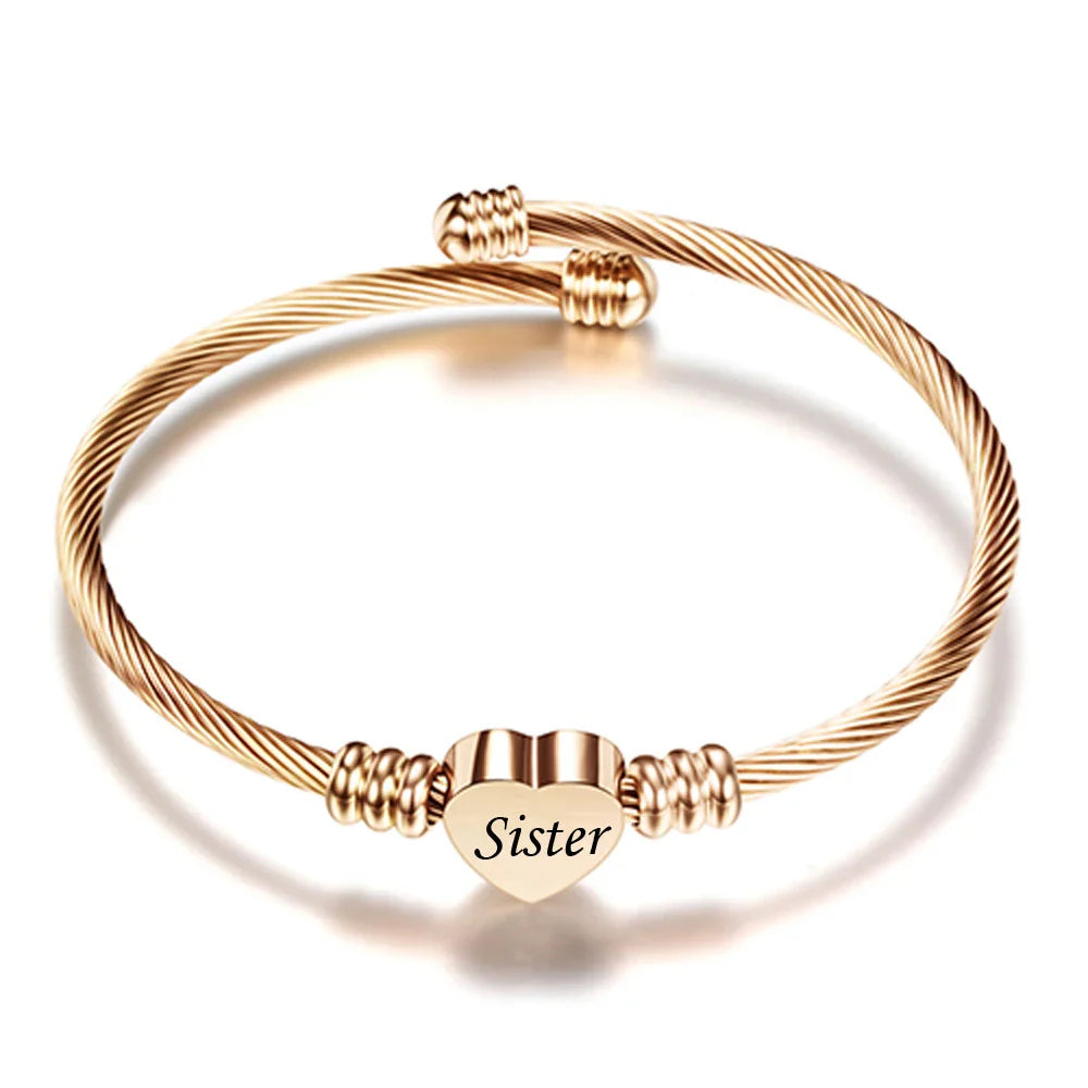 Armband met naamplaatje op maat