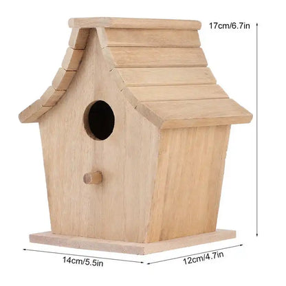 Intratuin vogelhuisje met invliegopening – Voor kleine vogels
