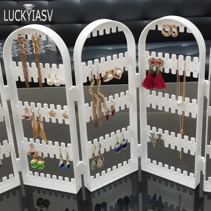 Sieraden standaard met haken – Ideaal voor lange kettingen