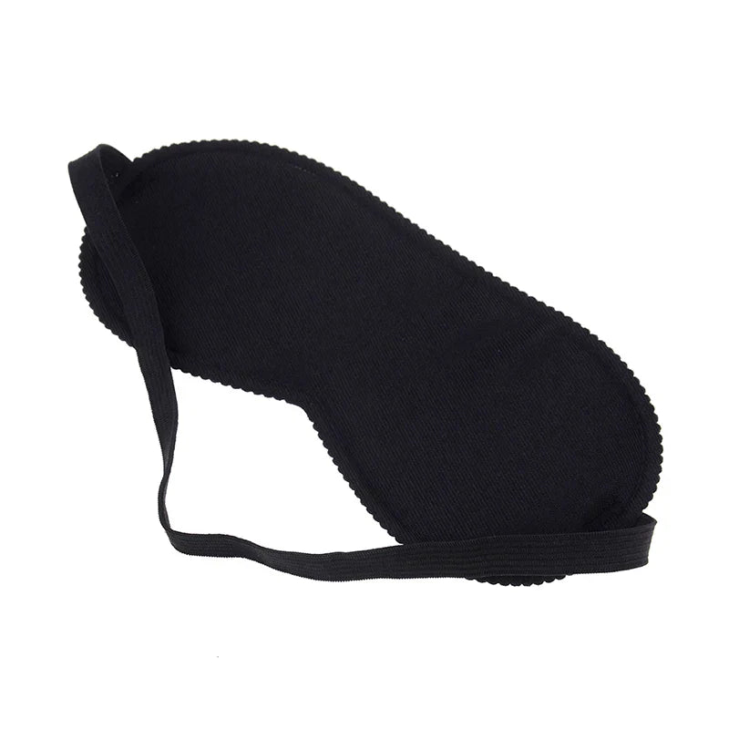 Luxe slaapmasker met zijde-afwerking