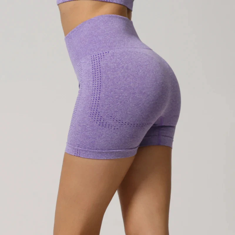 Stretchy yoga kleding met naadloos ontwerp