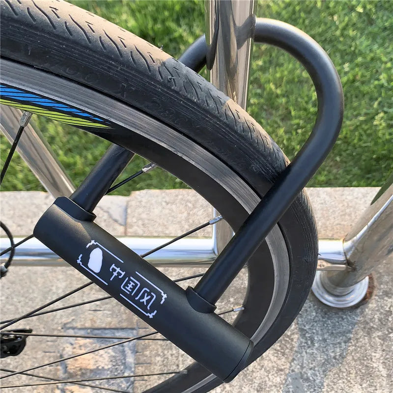 Fiets kettingslot met slotcilinder – Moeilijk te kraken