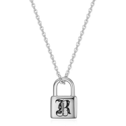 Ketting met naam en glanzend hartje