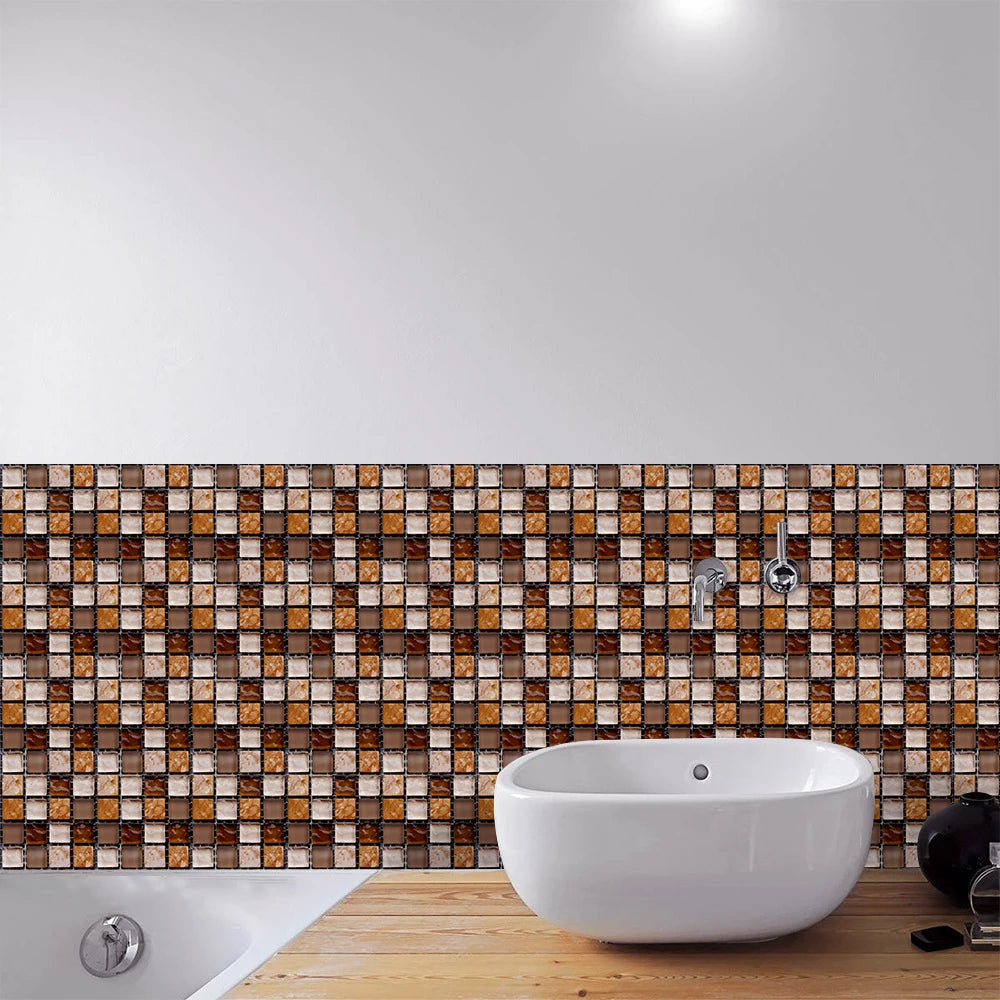 Badkamer wand mozaiek tegels – Luxe hotelgevoel
