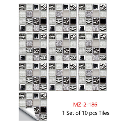 Badkamer mozaiek tegels met structuur – Antislip en chic