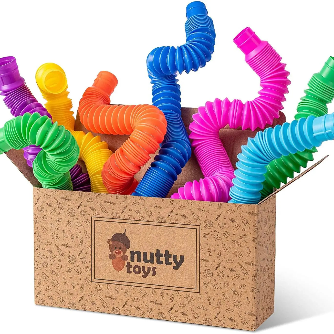 Intertoys fidget toy met grappige vormen