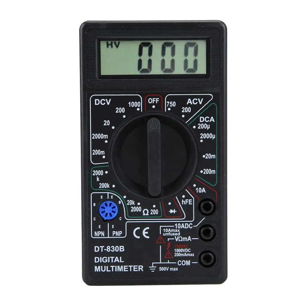 Multimeter met vaste en flexibele probes
