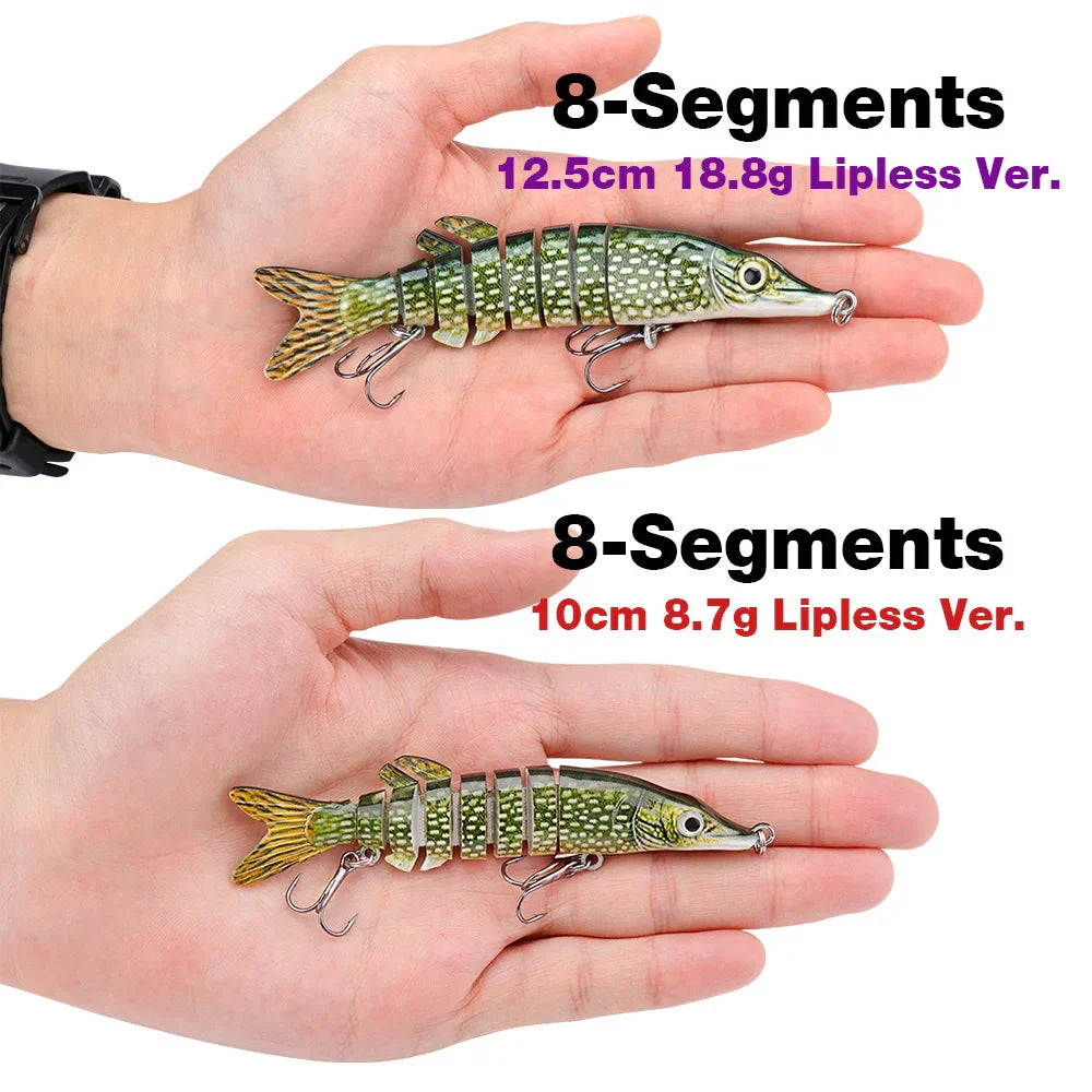Topwater kunstaas visje met waterspetter effect
