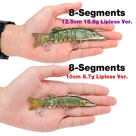 Topwater kunstaas visje met waterspetter effect