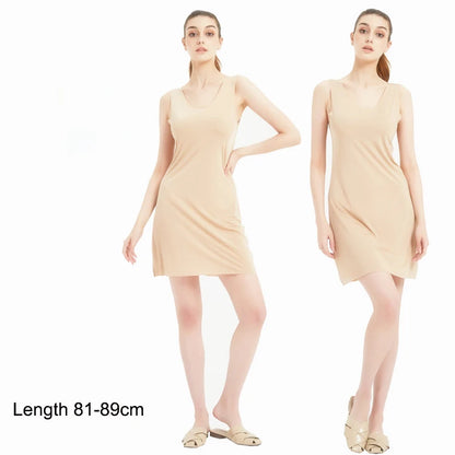 Jurk voor bruiloft gast in een zachte stof