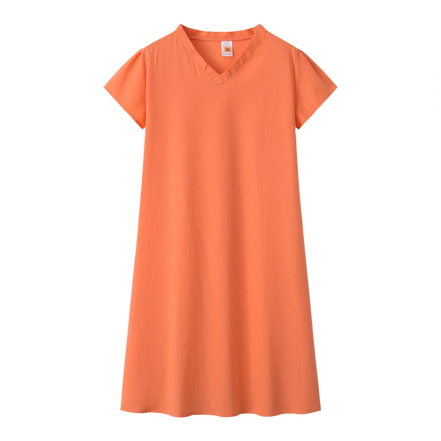 Elegante bruiloft gast jurk in pastelkleuren