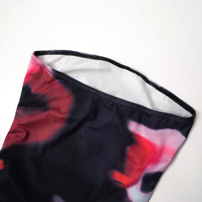 Pastel jurk in een dromerig ontwerp