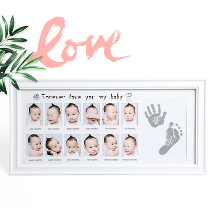Kinderfotolijst-met-Voet-en-Handafdruk-Baby