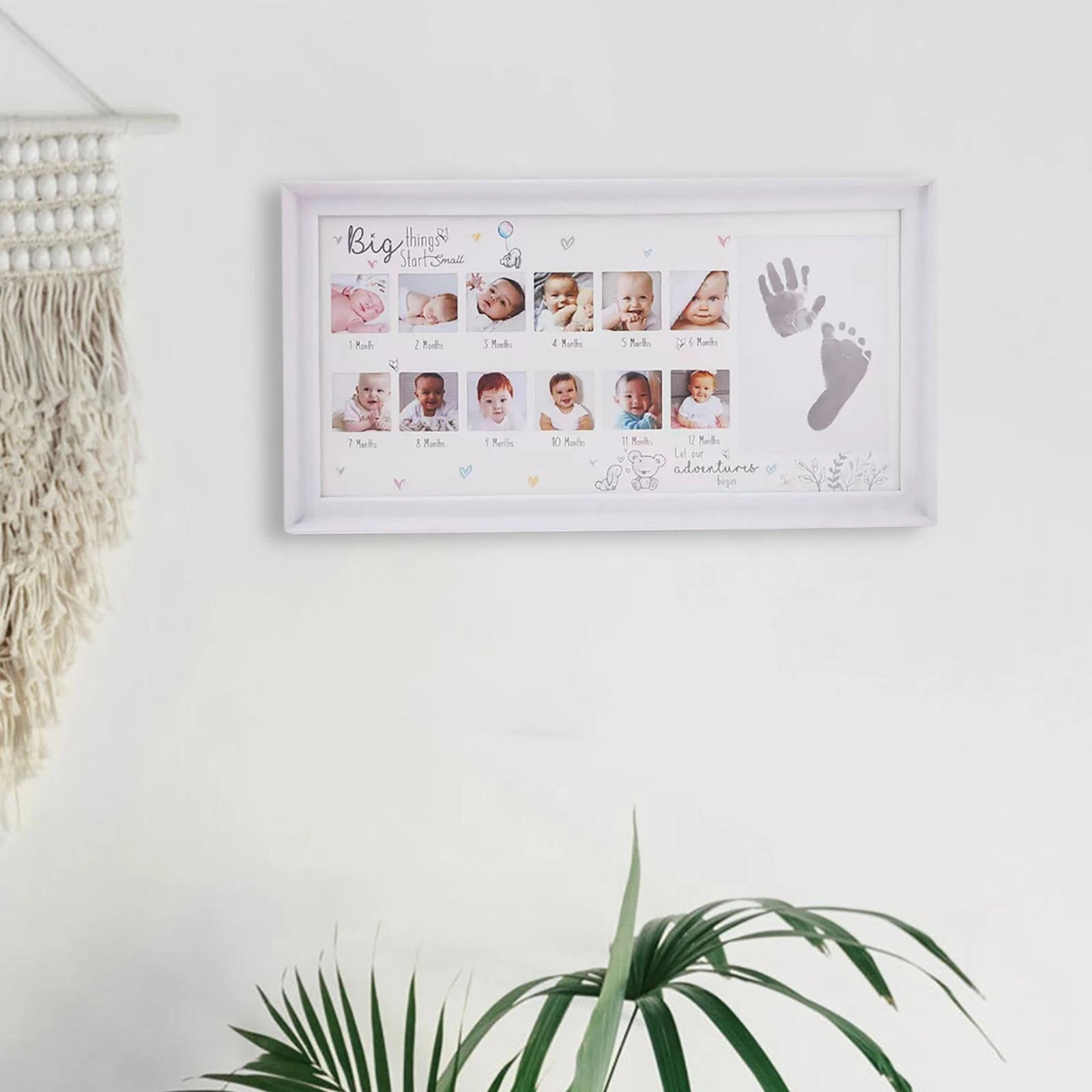 Kinderfotolijst-met-Voet-en-Handafdruk-Baby