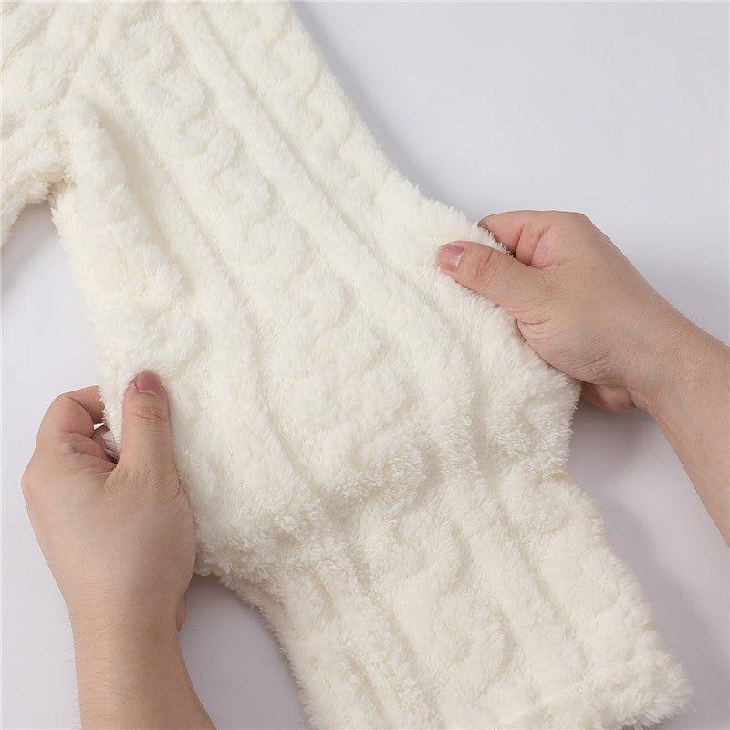 Dames ochtendjas met capuchon en zakken – Praktisch en warm