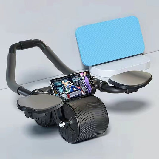 MOLOO-AB-Roller-met-Timer-Zwart-Wielroller-Buikspierwiel-Home-Workout