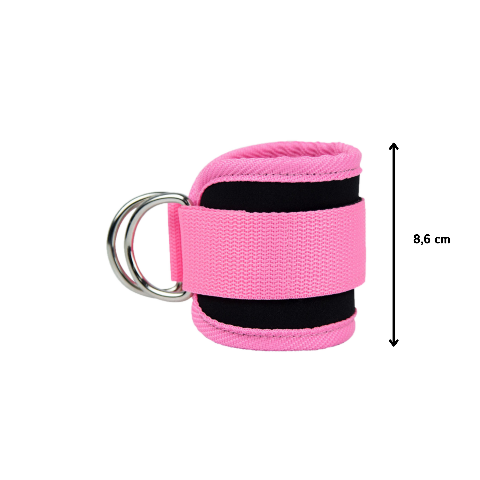 MOLOO-Ankle-Strap-Roze-Fitness-Enkel-strap-Enkelband-Kickbacks-Ankle-Cuff-Strap