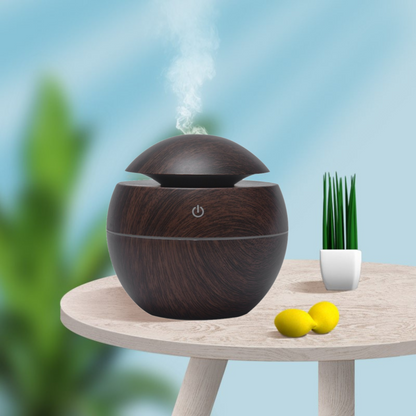 MOLOO-Aroma-Difusser-Bruin-Luchtbevochtiger-luchtverfrisser-Aroma-therapie-LED-USB