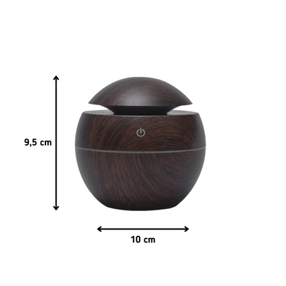 MOLOO-Aroma-Difusser-Bruin-Luchtbevochtiger-luchtverfrisser-Aroma-therapie-LED-USB