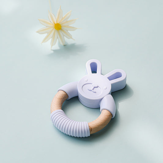 MOLOO-Baby-Bijtring-Paars-Verzachtend-Bijtspeelgoed-Siliconen-Bijtring-Veilig-Tandjes-Speelgoed