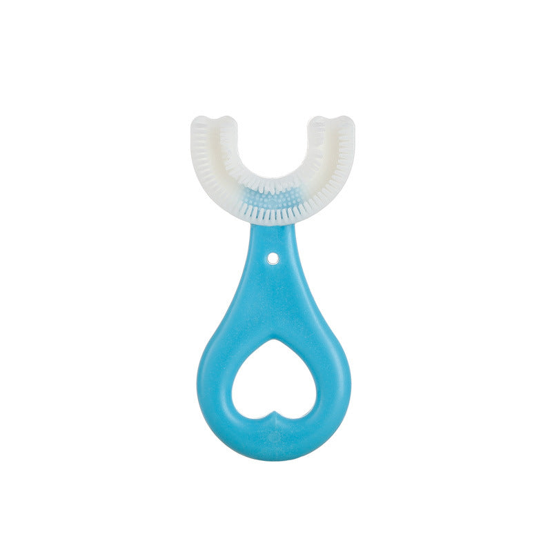 MOLOO-Baby-Tandenborstel-Blauw-Klein-Tandjes-Handtandenborstel