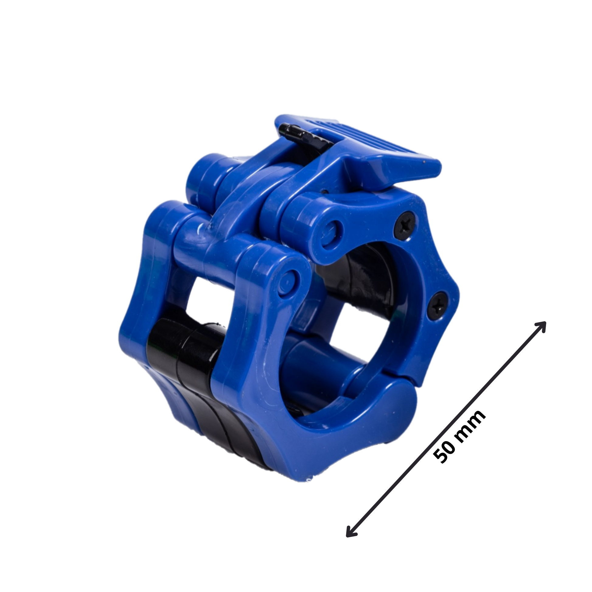 MOLOO-Barbell-Clips-Blauw-Haltersluiting-Halterklem-Barbell-Lock-Halter-Clips-50mm