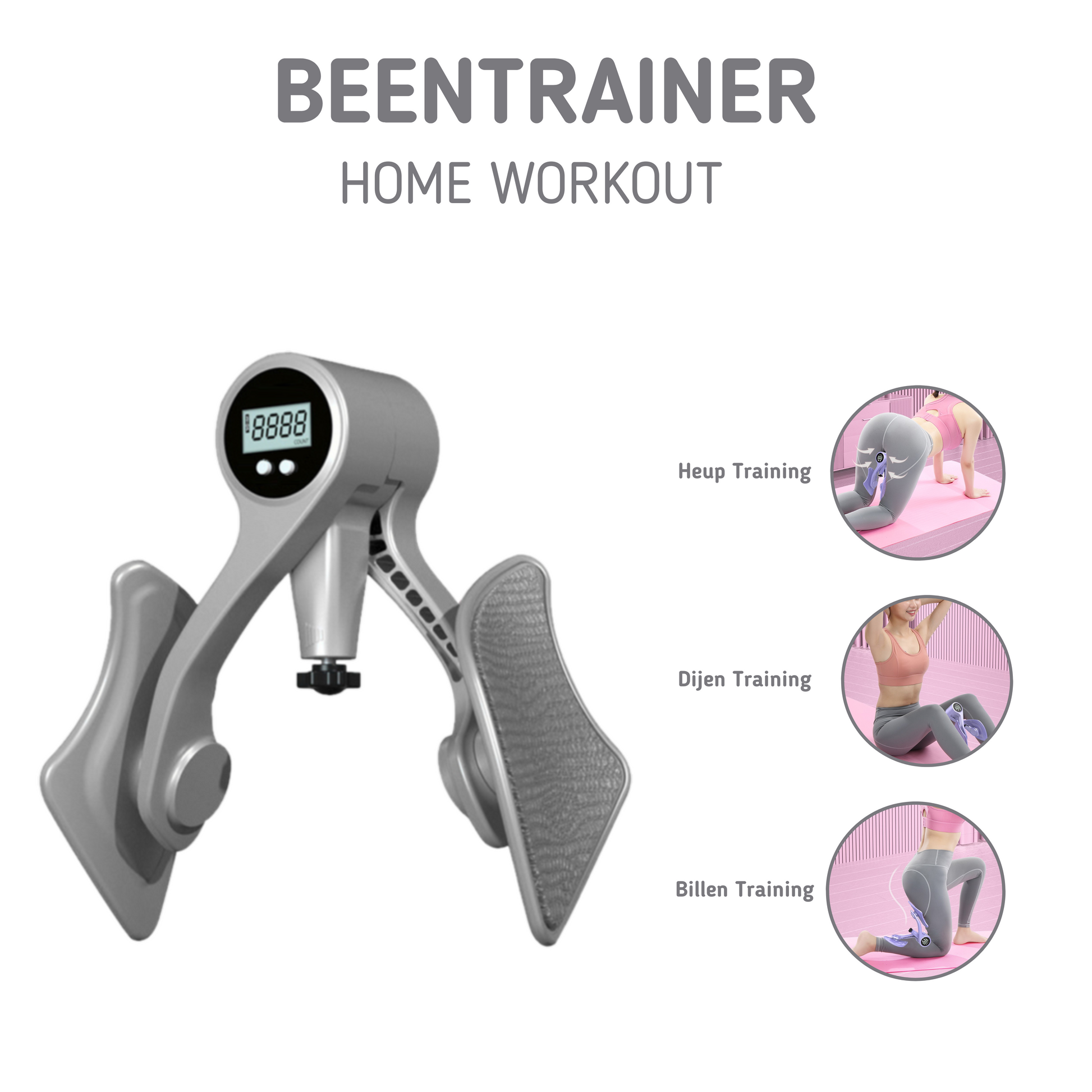 Dijbeentrainer, bekkenbodemtrainer voor vrouwen en mannen, heup- en Dijbeentrainer, bekkenbodemtrainer voor vrouwen en mannen, heup- en