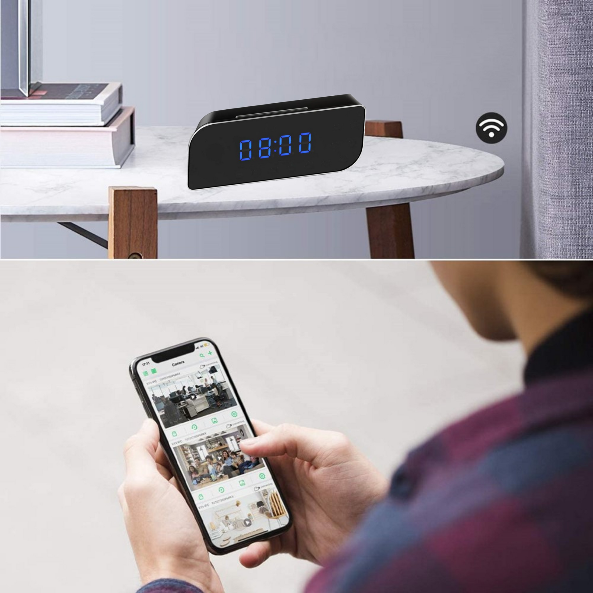MOLOO-Digitale-Klok-met-Verborgen-Spy-Camera-Wekker-Camera-Wifi-Klok-Camera-4k