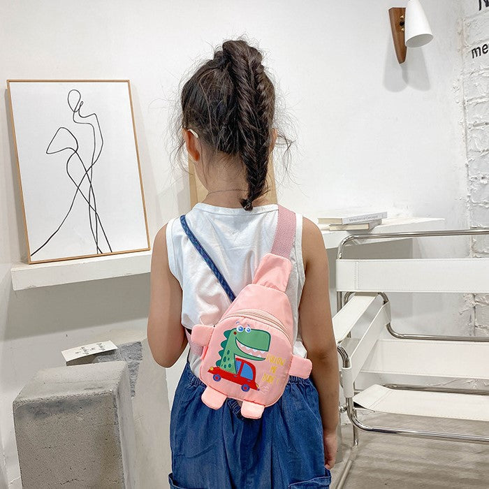 MOLOO-Dinosaurus-Kinder-Rugzak-Roze-Rugtas-Kleutertas-Schooltas