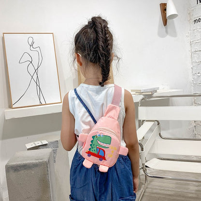 MOLOO-Dinosaurus-Kinder-Rugzak-Roze-Rugtas-Kleutertas-Schooltas