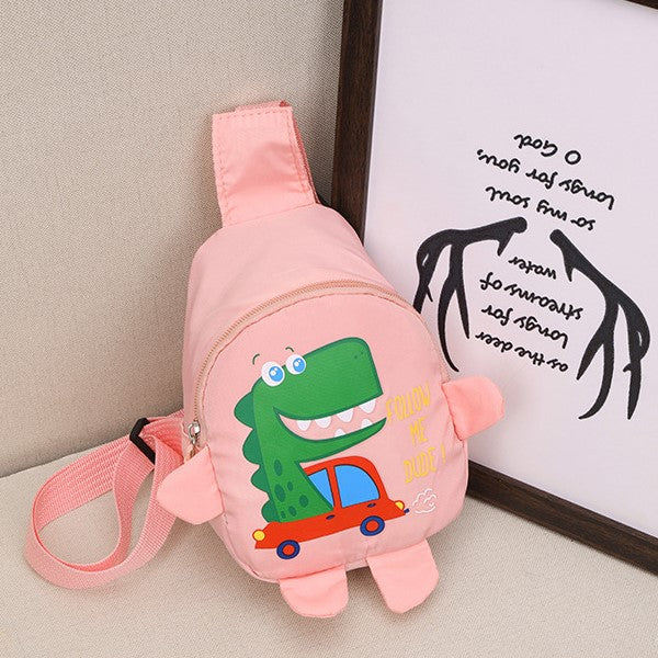 MOLOO-Dinosaurus-Kinder-Rugzak-Roze-Rugtas-Kleutertas-Schooltas