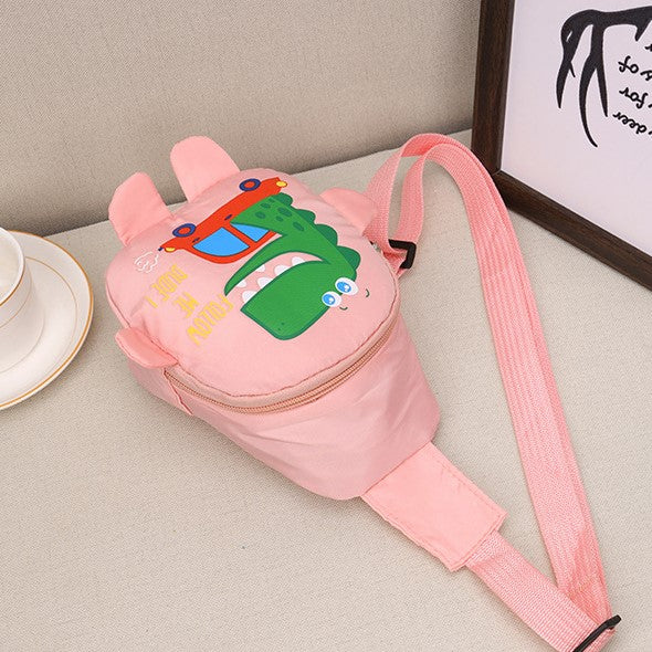 MOLOO-Dinosaurus-Kinder-Rugzak-Roze-Rugtas-Kleutertas-Schooltas