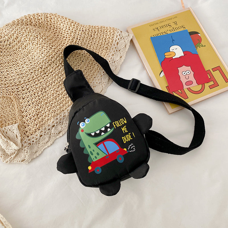 MOLOO-Dinosaurus-Kinder-Rugzak-Zwart-Rugtas-Kleutertas-Schooltas