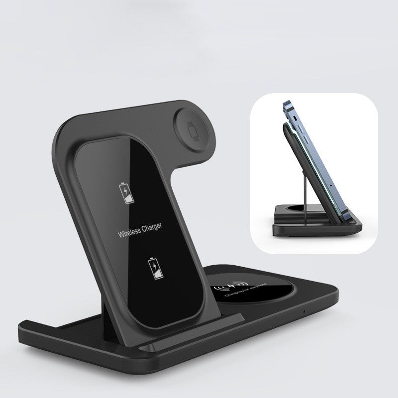 MOLOO-Draadloze-Oplader-3-in-1-Zwart-Snellader-Qi-Oplaadstation-Wireless-Charger