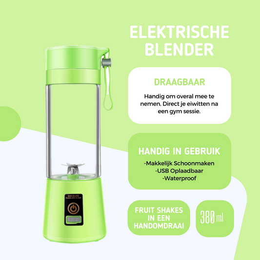 MOLOO-Draagbare-Elektrische-Blender-Groen-Mini-Fruit-Mixer-Eiwit-Shake-Mixer-Fitness
