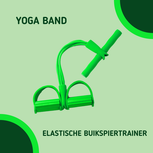 MOLOO-Elastische-Buikspiertrainers-Groen-Yoga-Band-Ab-Trainer