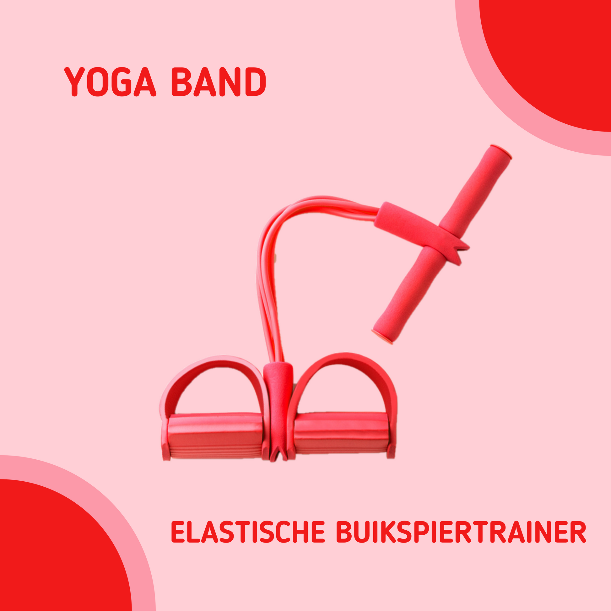 MOLOO-Elastische-Buikspiertrainers-Rood-Yoga-Band-Ab-Trainer