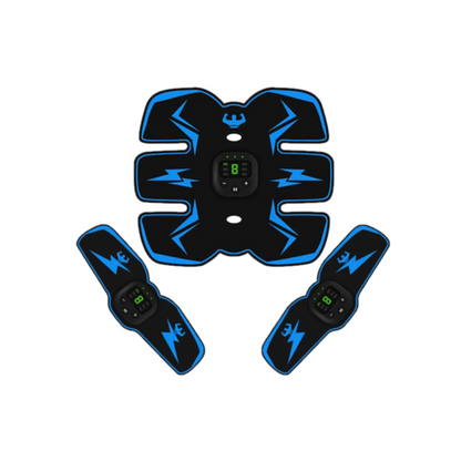 MOLOO-Elektrische-Buikspieren-Trainer-Set-Blauw-Sixpack-Buiktrainer