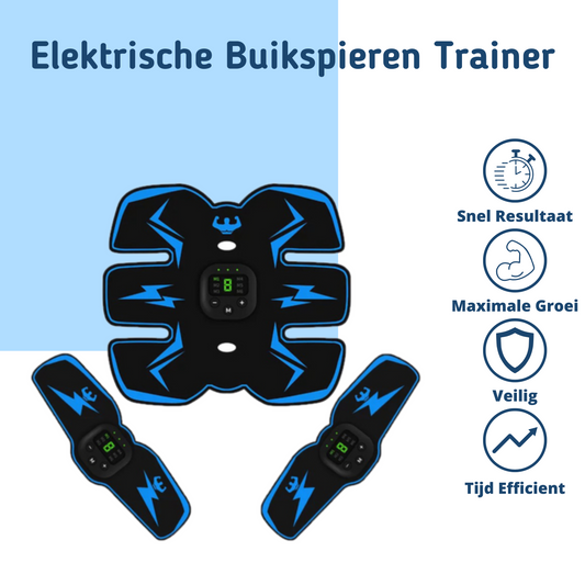 MOLOO-Elektrische-Buikspieren-Trainer-Set-Blauw-Sixpack-Buiktrainer