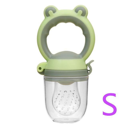 MOLOO-Fruitspeen-Baby-Bijtring-Groen-Fopspeen-Fles
