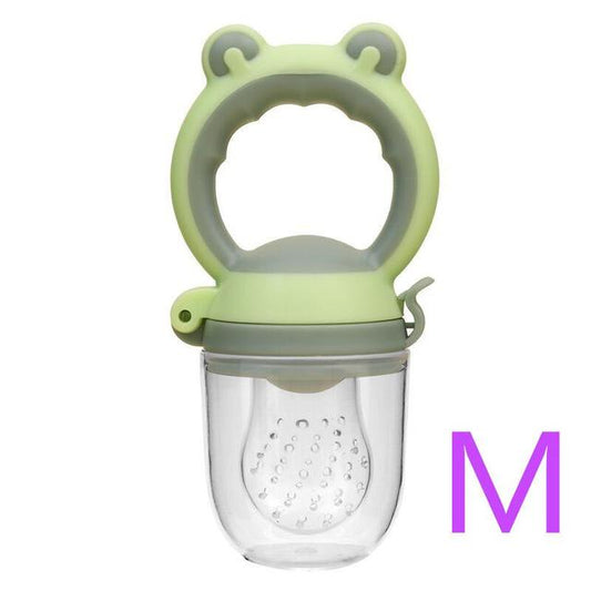 MOLOO-Fruitspeen-Baby-Bijtring-Groen-Fopspeen-Fles