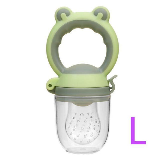 MOLOO-Fruitspeen-Baby-Bijtring-Groen-Fopspeen-Fles