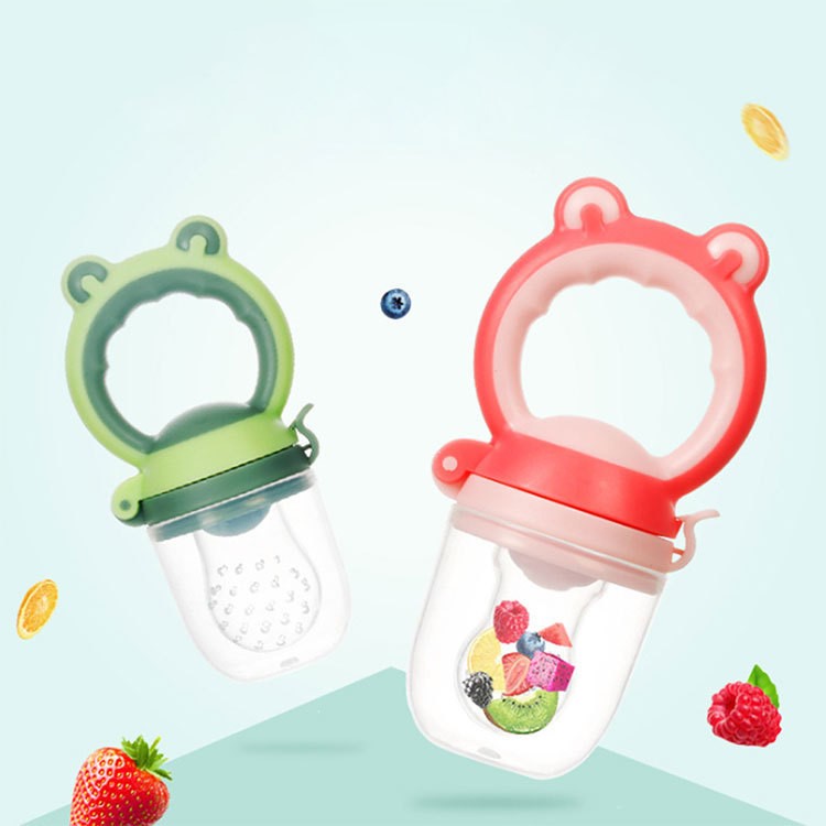 MOLOO-Fruitspeen-Baby-Bijtring-Rood-Fopspeen-Fles