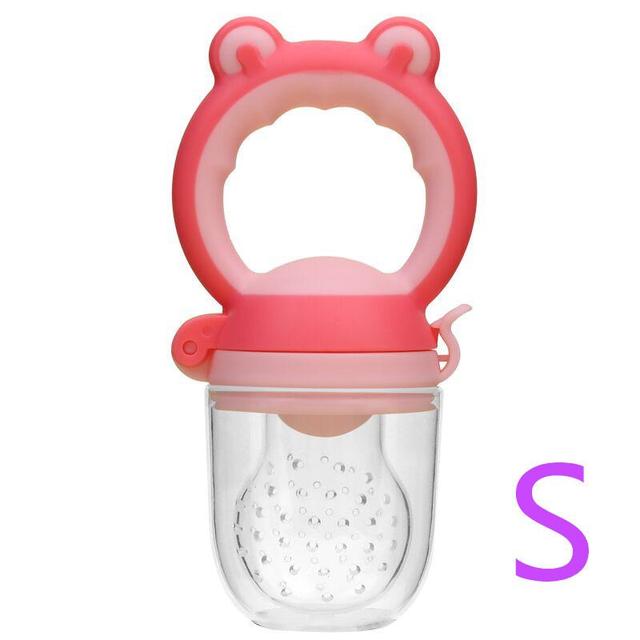 MOLOO-Fruitspeen-Baby-Bijtring-Rood-Fopspeen-Fles