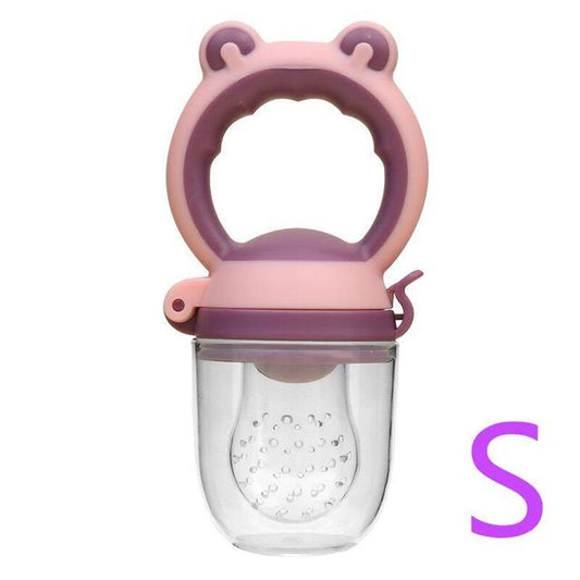 MOLOO-Fruitspeen-Baby-Bijtring-Roze-Fopspeen-Fles