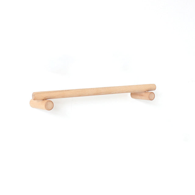 MOLOO-Handdoekrek-Hout-Handdoekhouder-Handdoekstang-45cm-Badkamer-Handdoekenrek