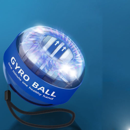 MOLOO-Handtrainer-Bal-Blauw-WristBall-Polstrainer-Stressbal-Ergonomisch