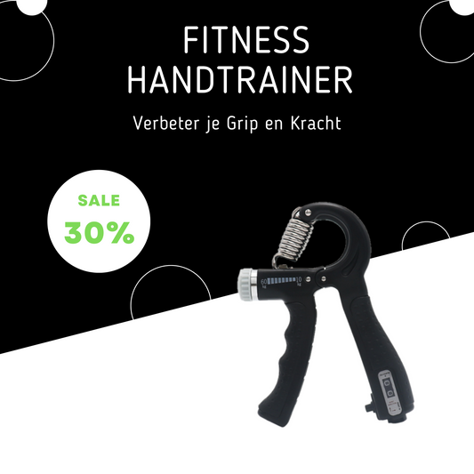 MOLOO-Handtrainer-Zwart-Met-Teller-Handknijper-Armtrainer-Grip